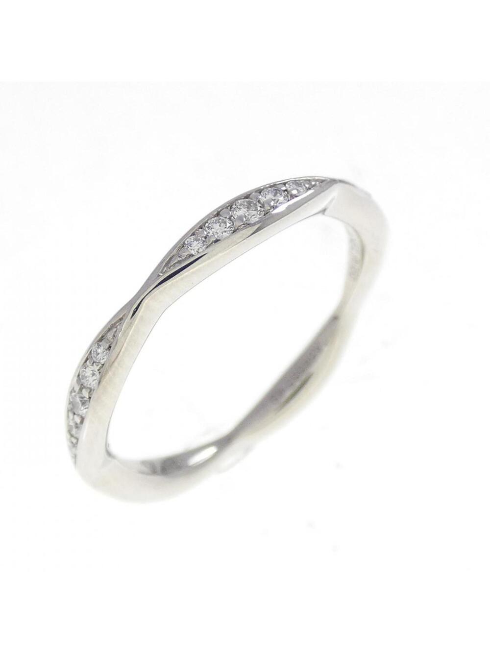Chanel One Band Ring Platinum With #275655C25B
